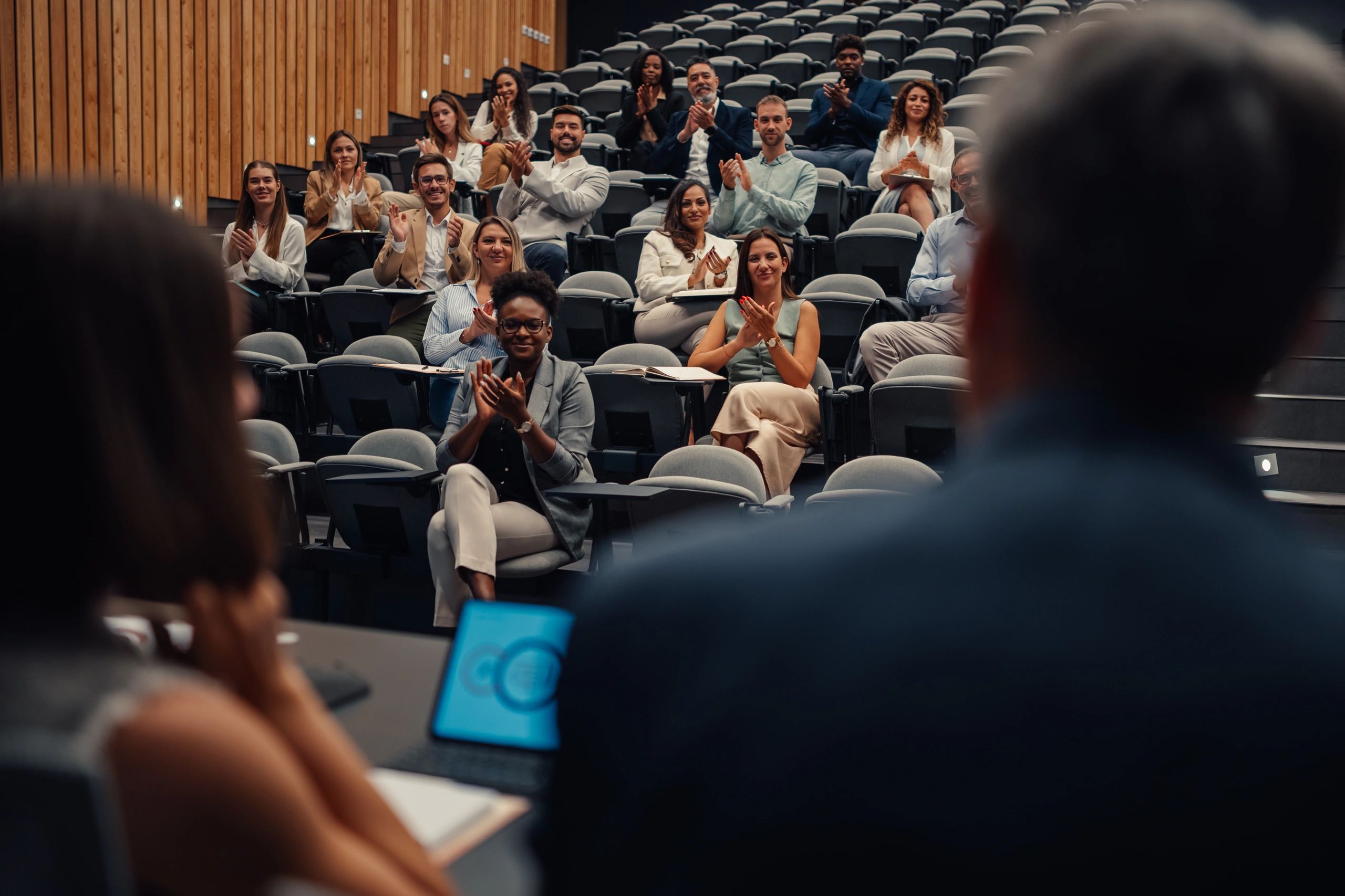 Audience at a live event