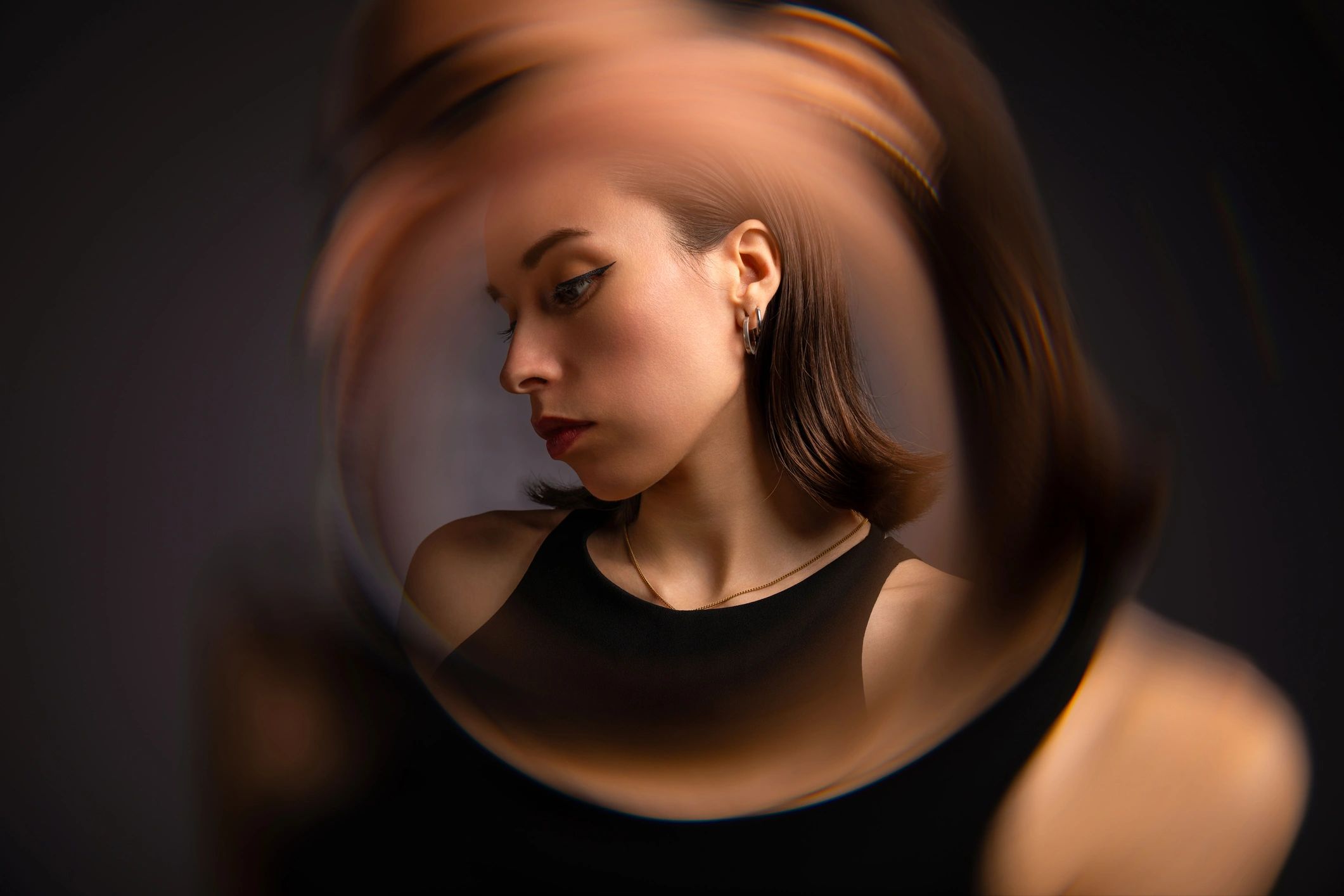 Creative studio headshot portrait